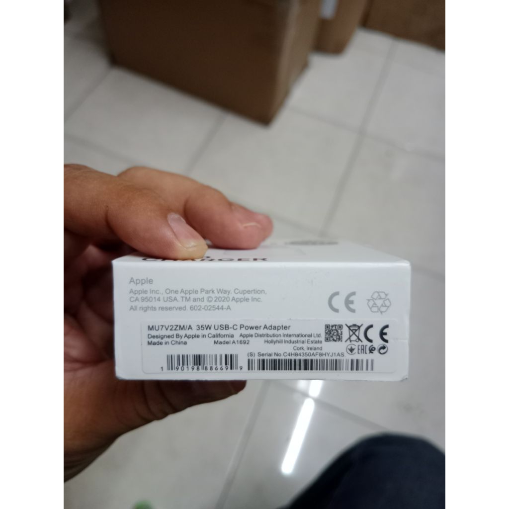 Adaptor original iphone 15pro 35watt tipe C