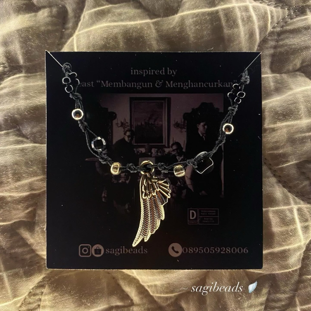 Gelang .Feast album “Membangun & Menghancurkan” / by sagibeads