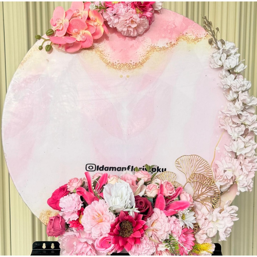 

(STIKER ONLY) STIKER MAEBLE UNTUK AKRILIK PAPAN BUNGA