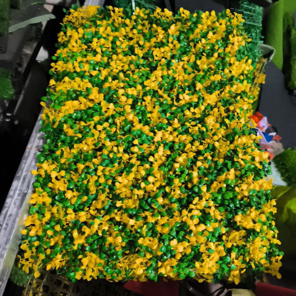 tanaman plastik dolar rambat dinding ukuran 60x40cm - 30x40