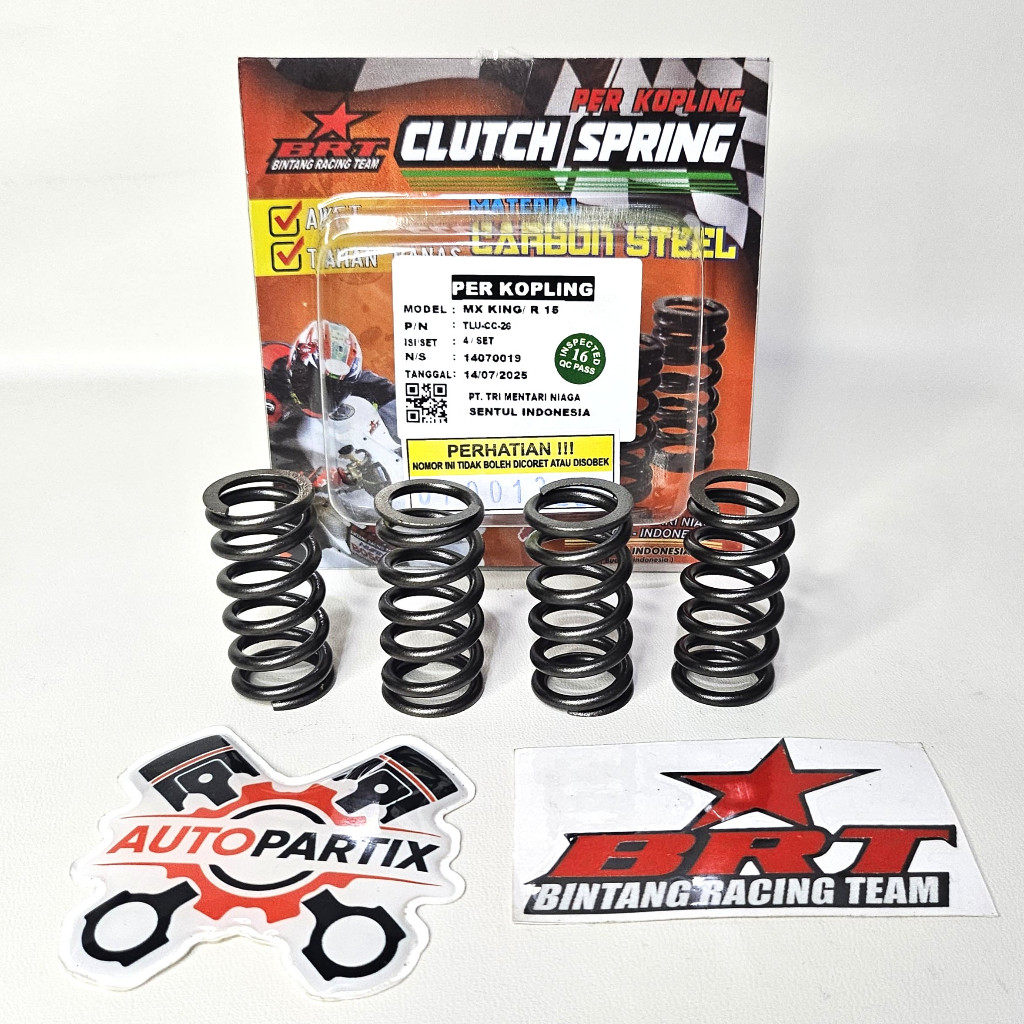 PER KOPLING BRT MX KING R15 XABRE JUPITER MX 135 VIXION NVL NVA Pir Kopling BRT New Vixion Advance L