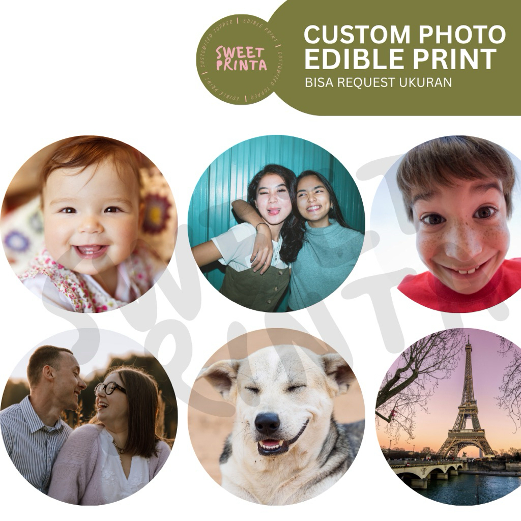 

CUSTOM FOTO EDIBLE PRINT
