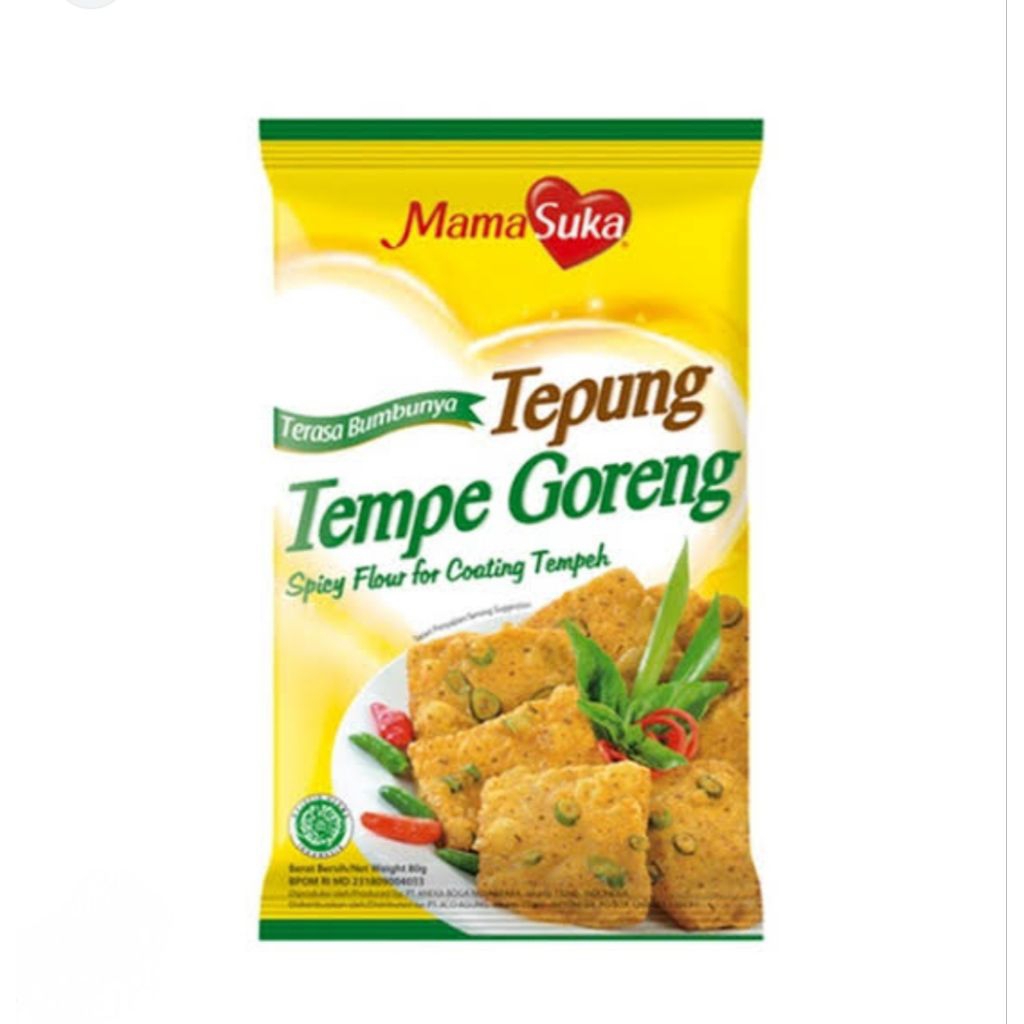 

70 gram Mamasuka Tepung Tempe Goreng