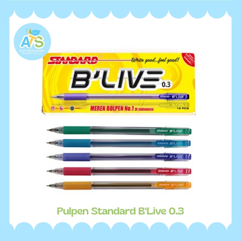 

pulpen staandard blive 0,3
