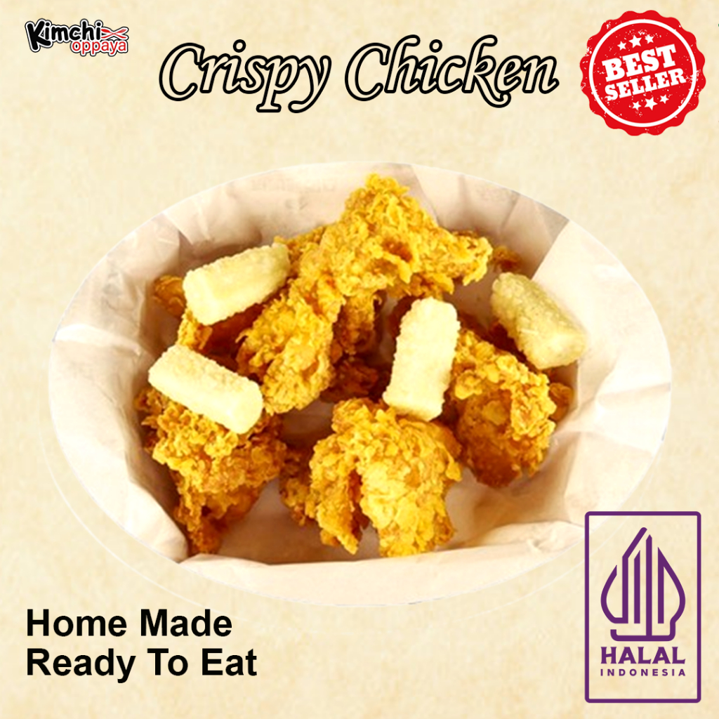 

Chickin Iyagi – Crispy Chicken 5 Potong | Ayam Fillet Tanpa Tulang, Gurih & Renyah Siap Makan
