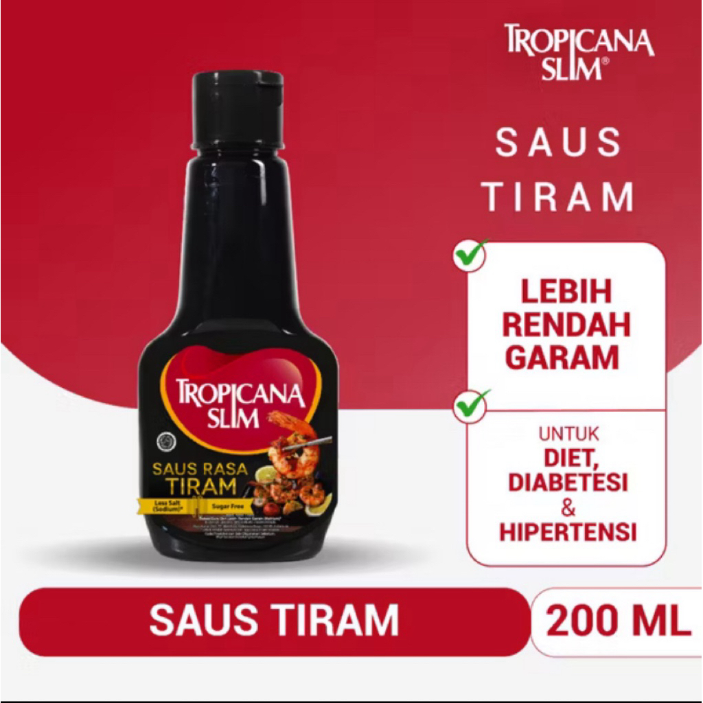 

Tropicana Slim Saus Tiram 200ml – Rendah Garam, Aman untuk Diet & Hipertensi