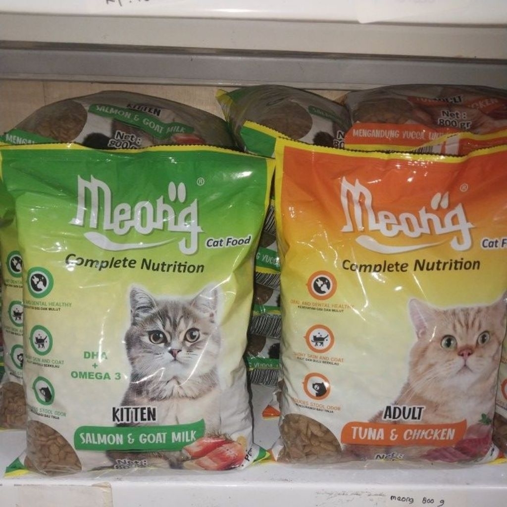 MAKANAN KUCING MEONG 800G