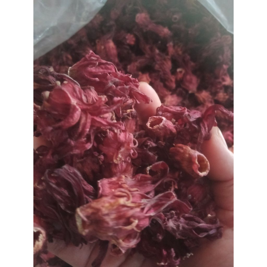 

teh bunga Rosella 1 kg Rp 80.000