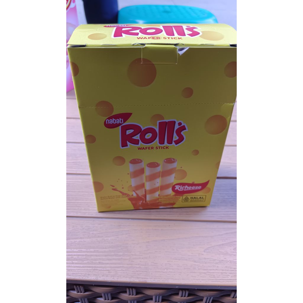 

Nabati rolls keju (1box isi 20)