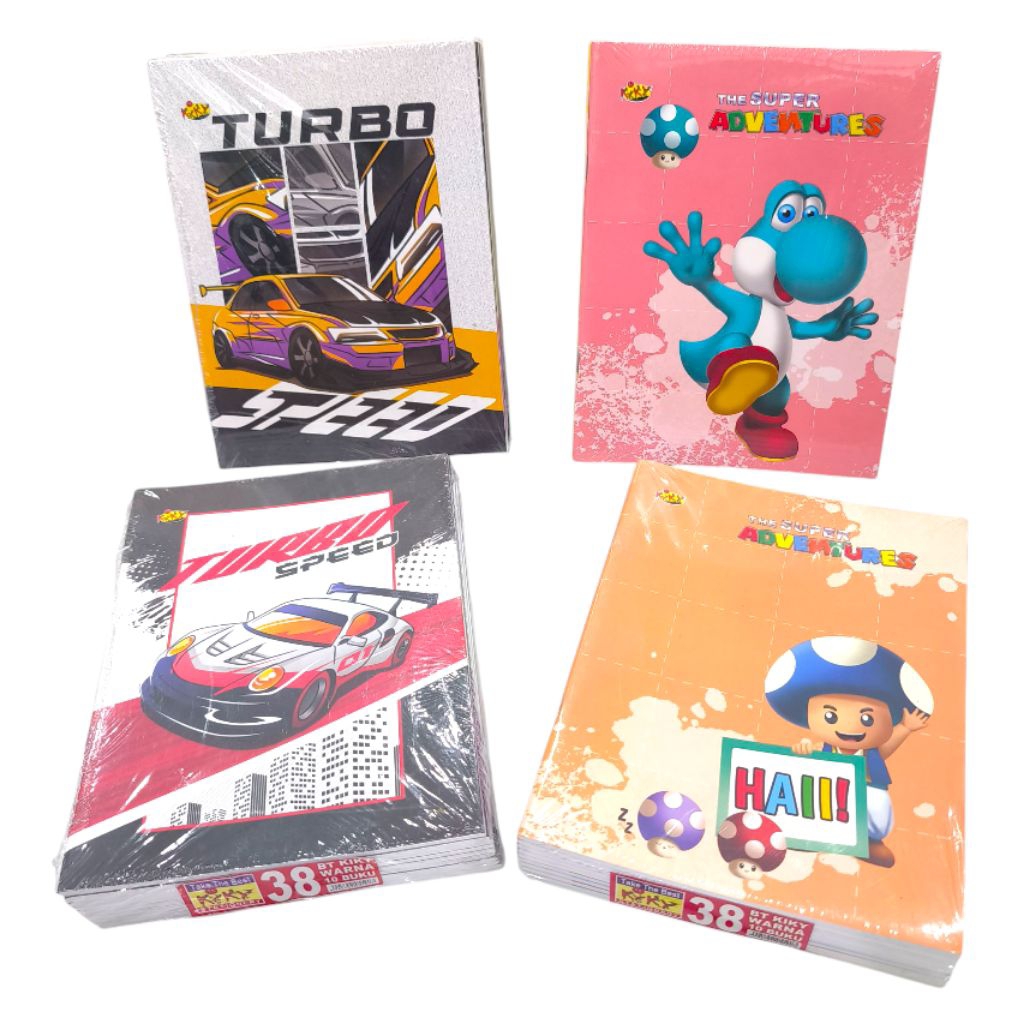 

Buku Tulis Isi 38 Kiky (Pak)