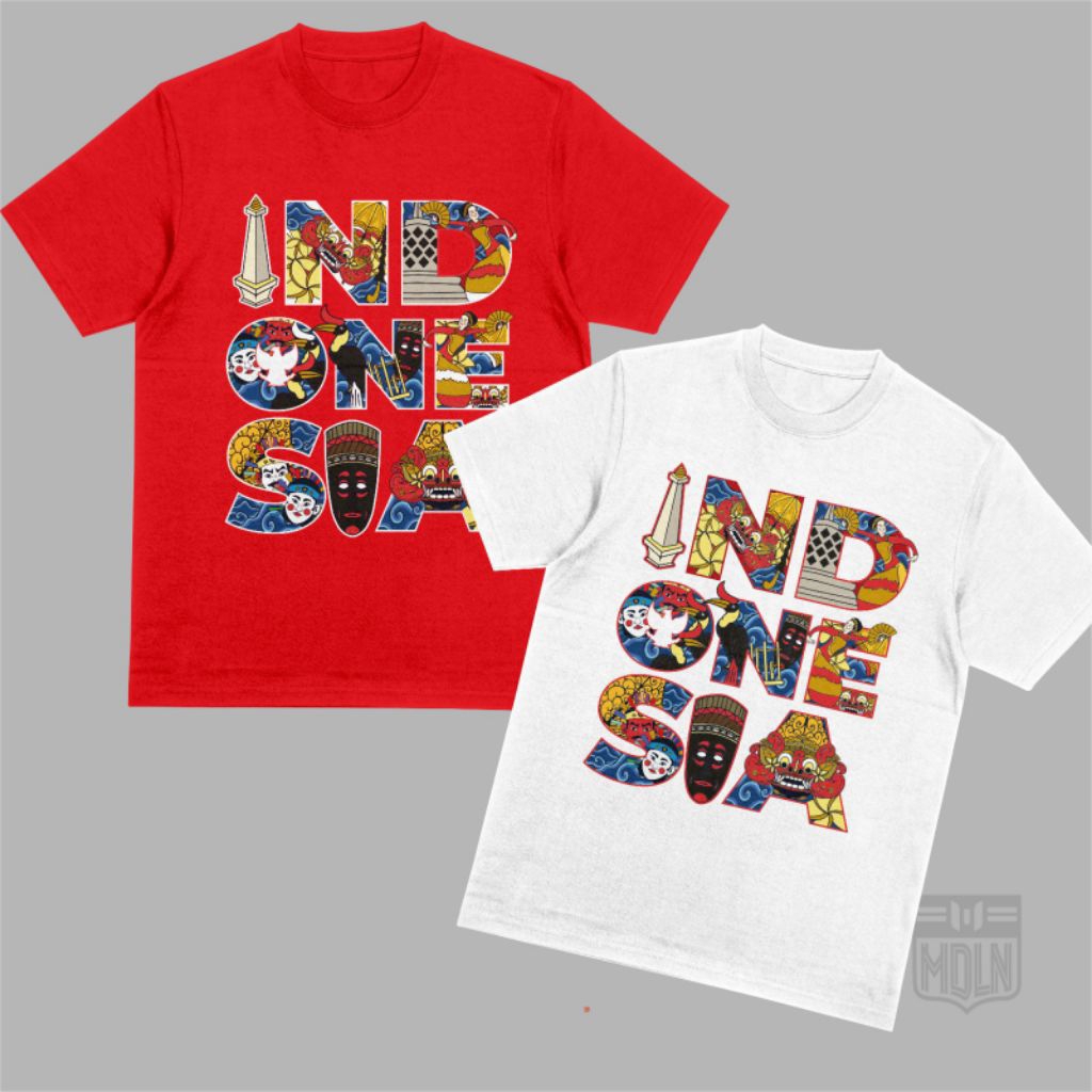 Kaos Indonesia Merah Putih