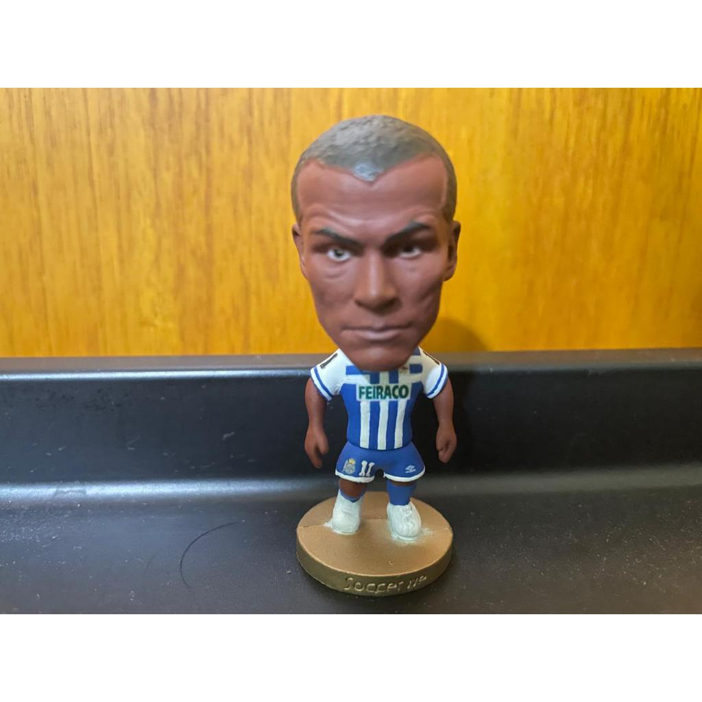 Soccerwe Soccer Action Figure - Rivaldo Deportivo La Coruna ( REPAINT )