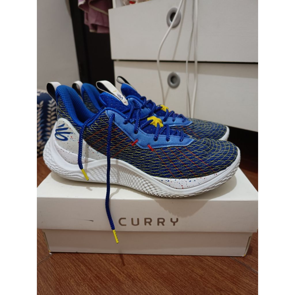 Sepatu Basket Pria Under Armour Curry 10 DUB NATION