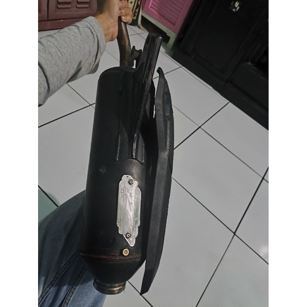 Knalpot FZR Sarteng bahan ori k81