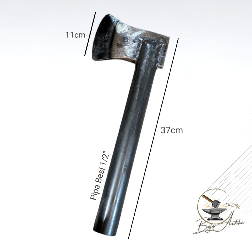 Kapak Tebang Pohon Gagang Pipa Pisau Dapur Cacah Tulang