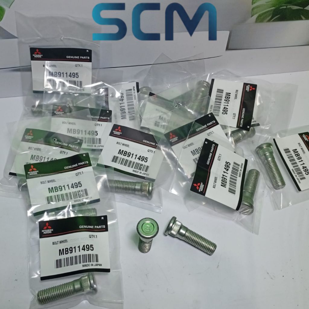 Baut Roda Velg Mobil Mitsubishi Xpander, Pajero Sport, Triton, Outlander, Lancer Ori MB911495