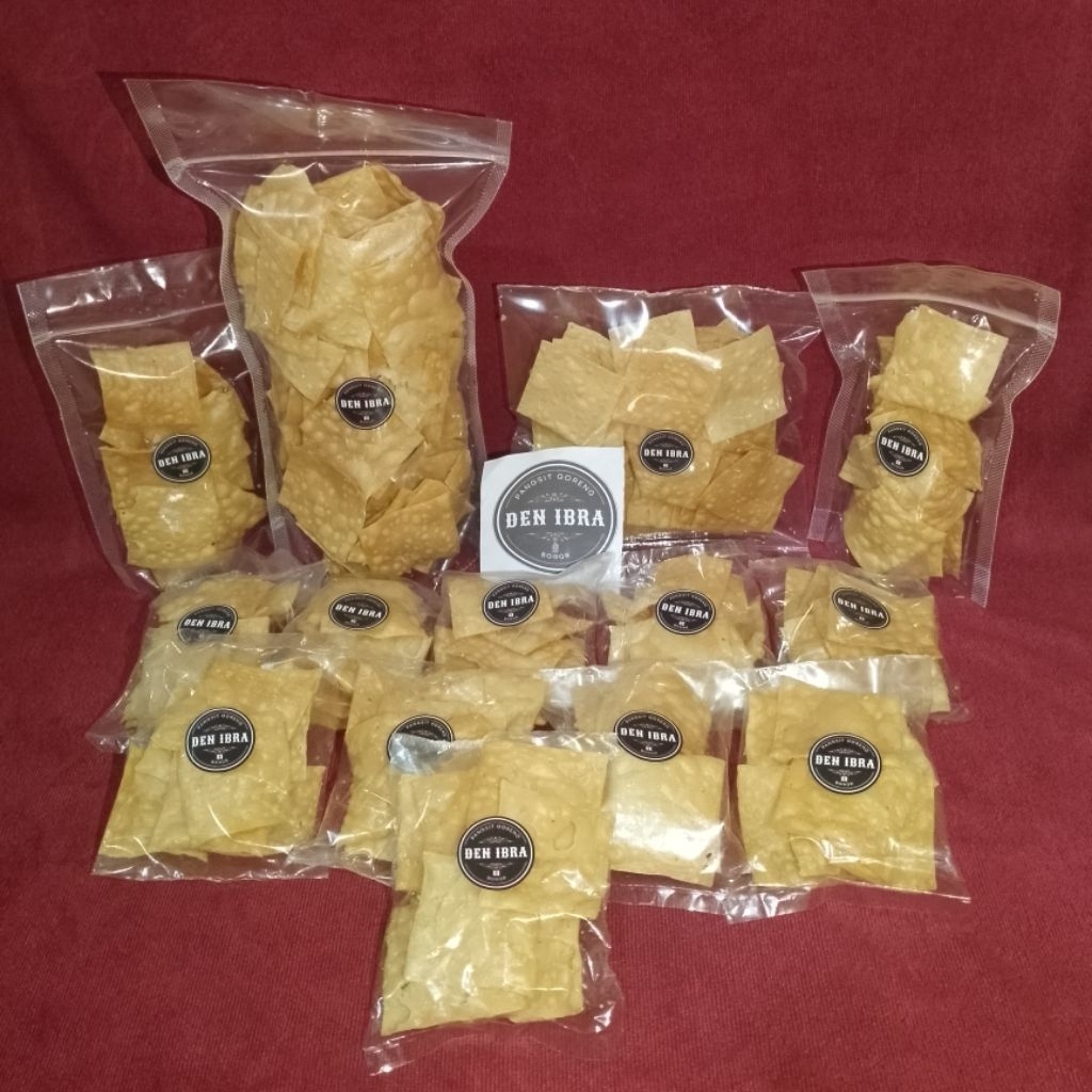 

PANGSIT GORENG DEN IBRA BOGOR GURIH 100g ASIN/ORIGINAL