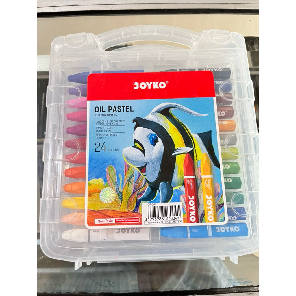 

Krayon JOYKO 24 Warna Krayon Minyak Tahan Air