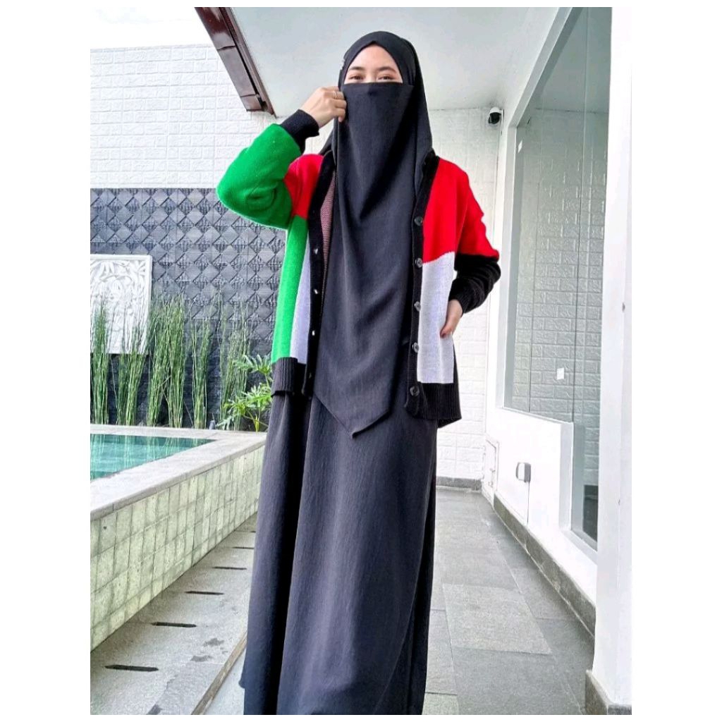 Cardigan Palestine Yoora Sarah