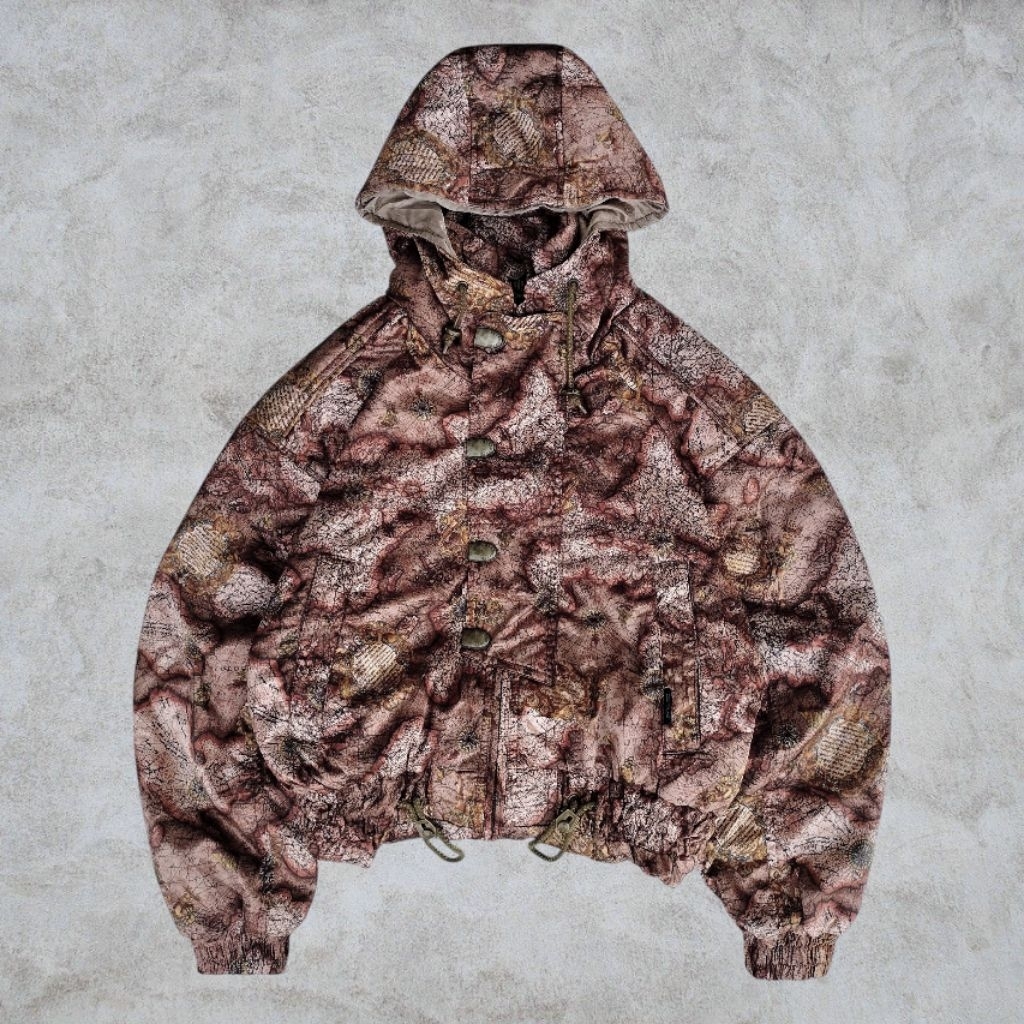 Courmayeur Full Print Vintage Racing Ski Jacket