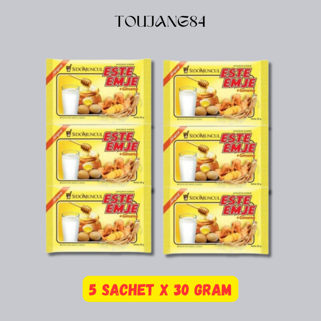 

Sido Muncul ESTE-EMJE Gingseng 5 Sachet @30g