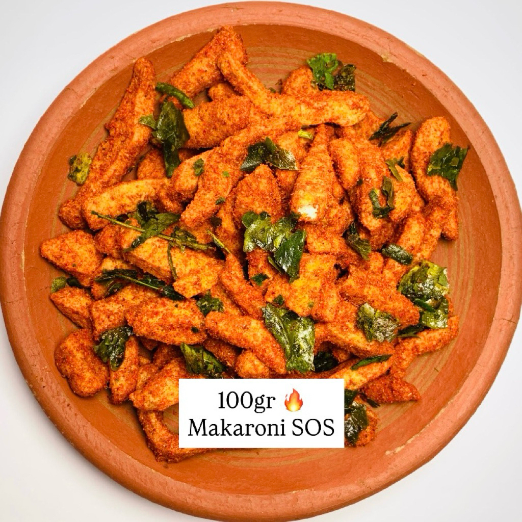 

MAKARONI SOS - BASRENG PEDAS DAUN JERUK 100 GR | CAMILAN RENYAH VIRAL MURAH KEKINIAN