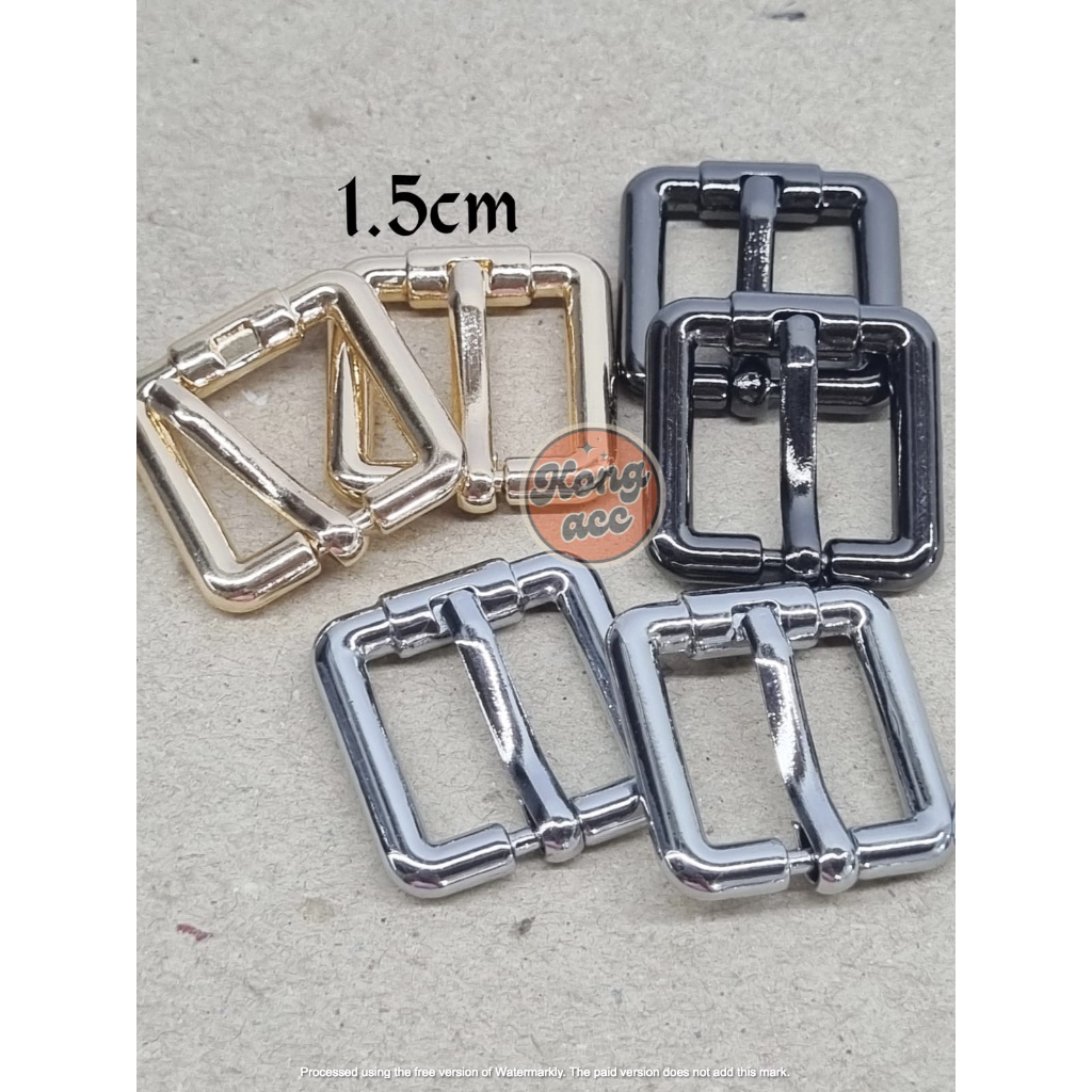 RING GESPER TAS TUSUK ( JARUM )  BULAT COR PREMIUM 1,5CM-2,5CM