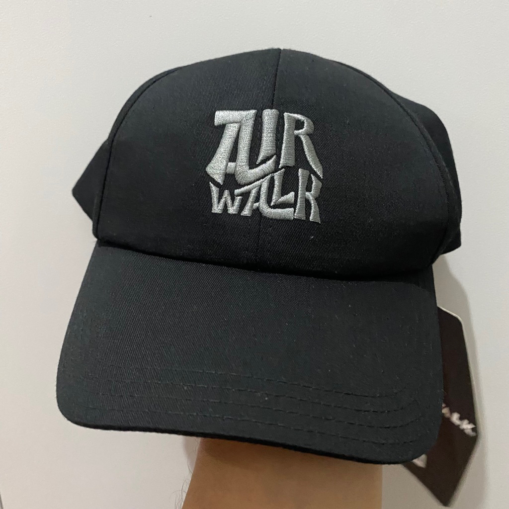TOPI AIRWALK HITAM ORIGINAL UNISEX