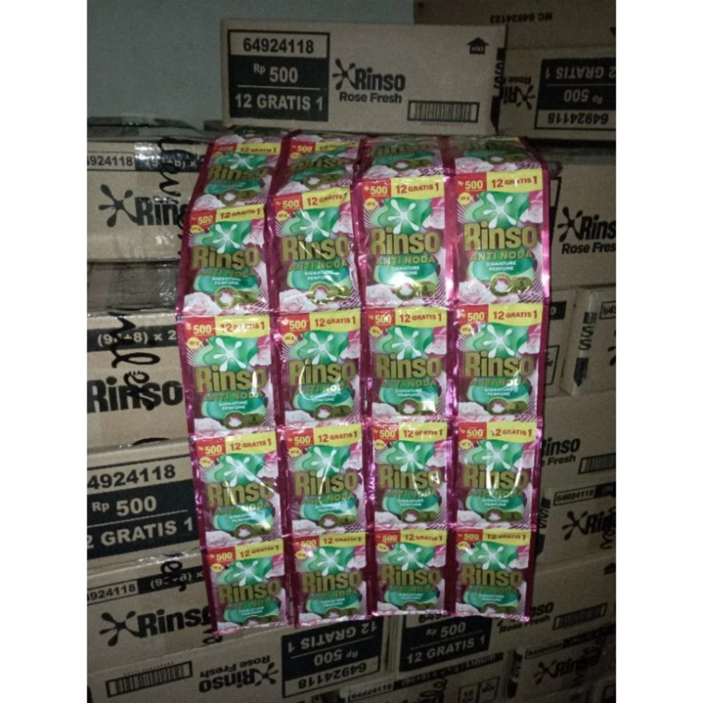 39 PCS RINSO CAIR Kemasan BARU 500an