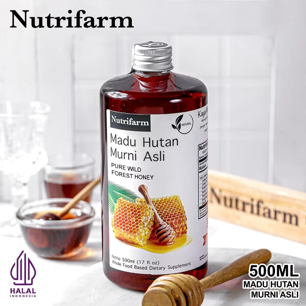 

Nutrifarm Madu Hutan Asli 500 ml