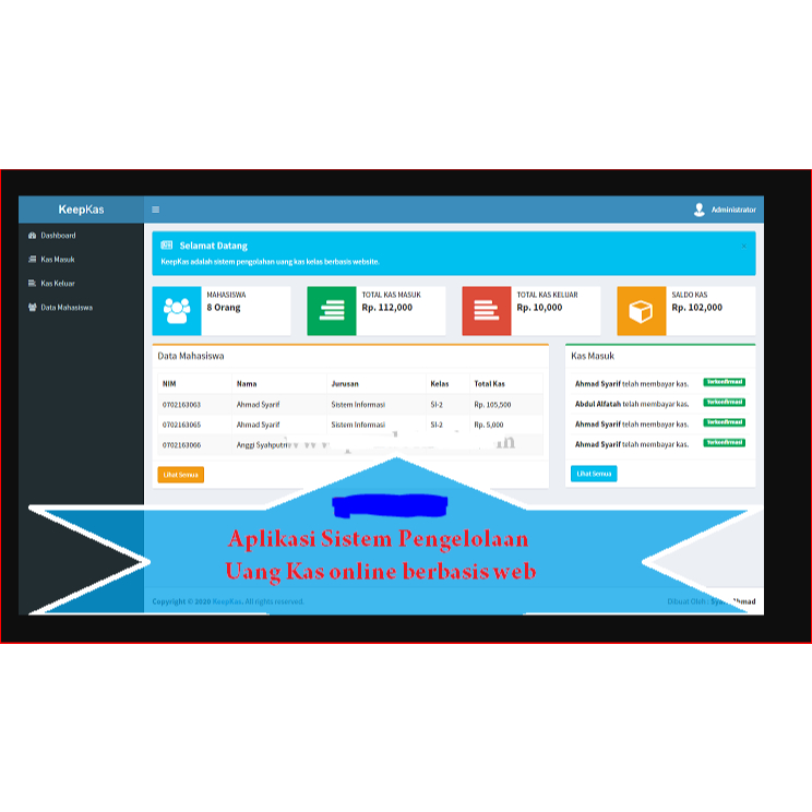 Software kas berbasis web