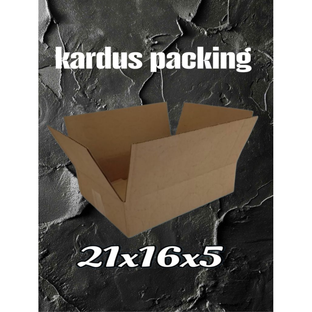 

kardus packing UK 21x16x5 kardus besar kardus kecil..