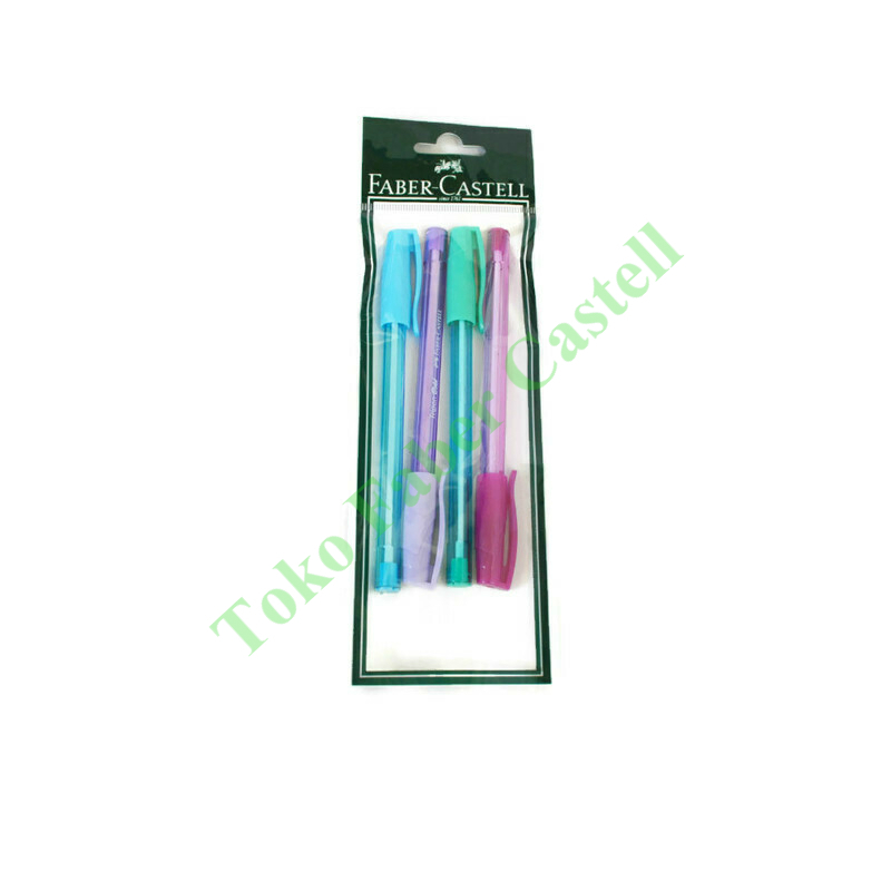 

Paket Pulpen Tripen Bold Faber Castell 0.7 MM / Kemasan Pouch Isi 4 Pcs