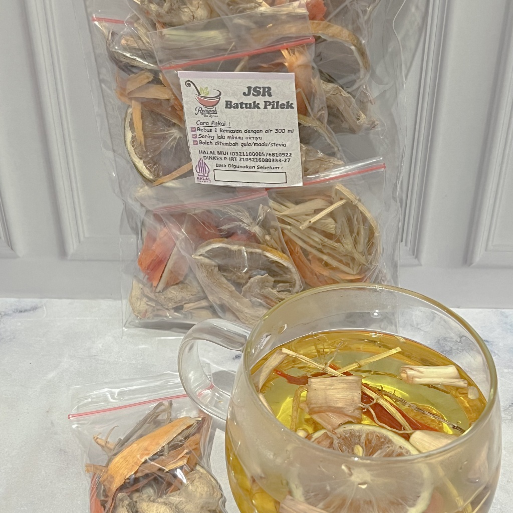 

JSR Batuk Pilek Rempah Sehat Bapil - Resep Sehat JSR Isi 10 Pcs