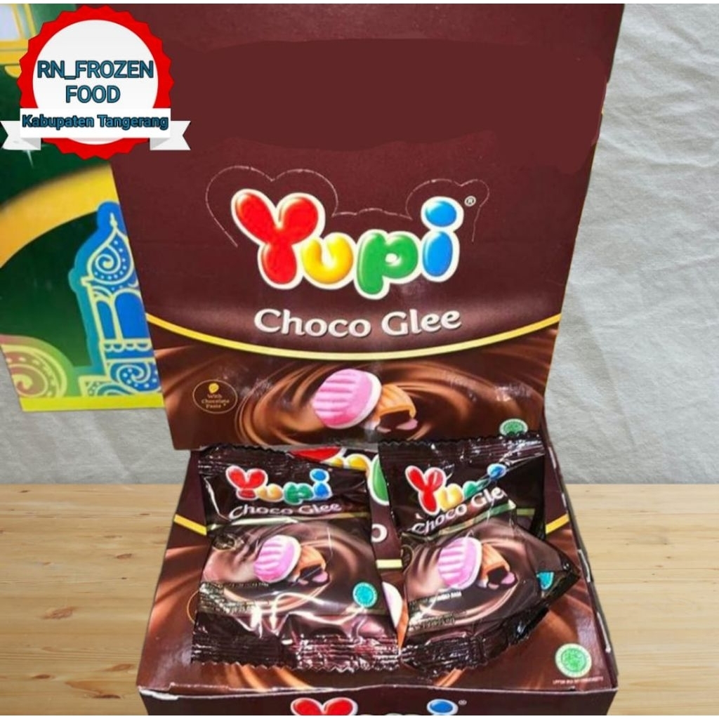 

YUPI CHOCO GLEE PERMEN KENYAL| 1 BOX ISI 24's