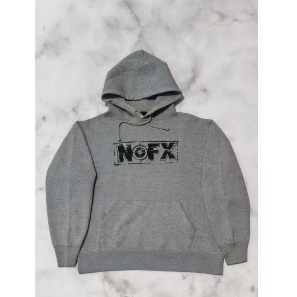 jaket hoodie band NOFX original second vintage