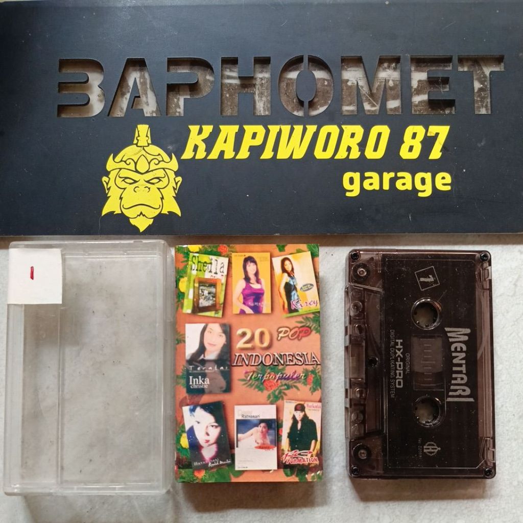 kaset pita,,20 POP INDONESIA