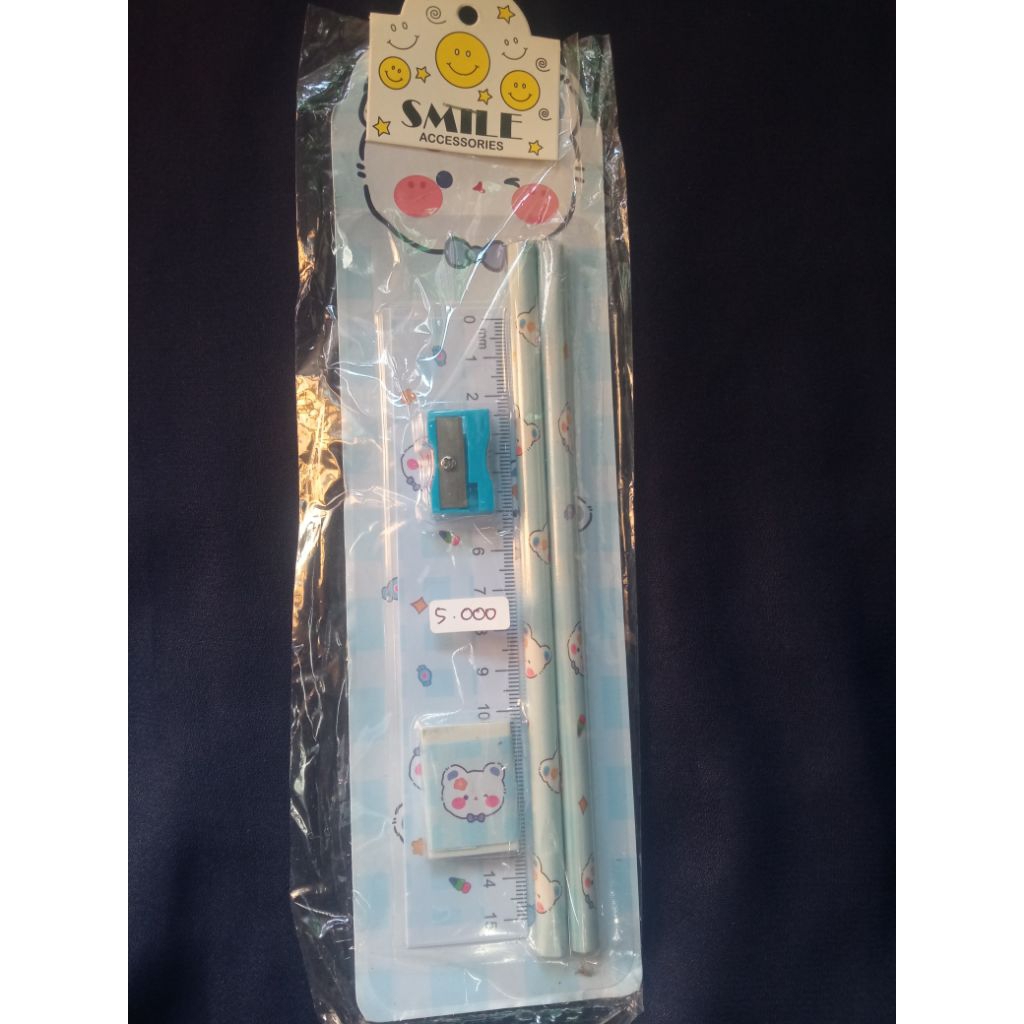 

paket pensil rautan penghapus|alat tulis|atk