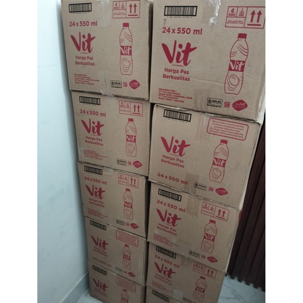 

Air Mineral VIT 550 ml