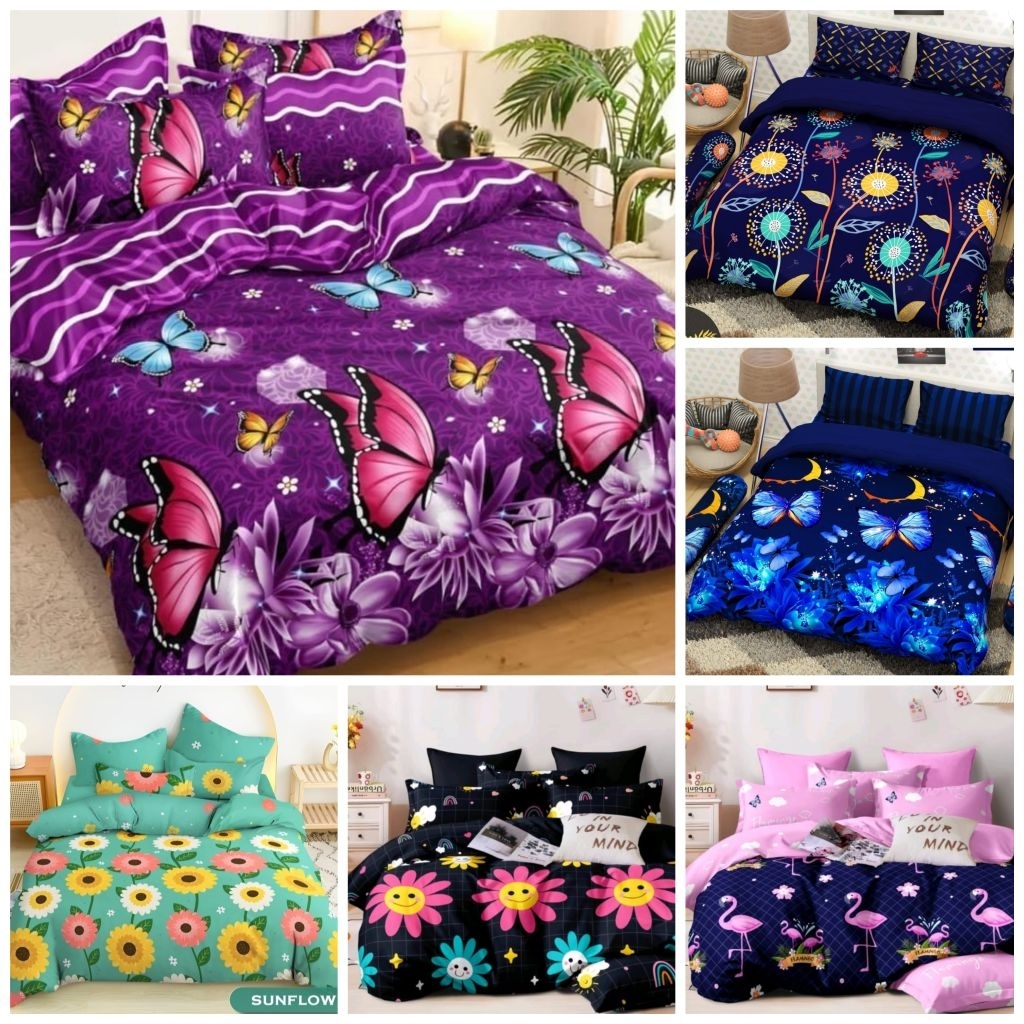 SPREI KARAKTER . Sprei Doraemon Sprei Hello Kitty Sprei Kartun Sprei aesthetic