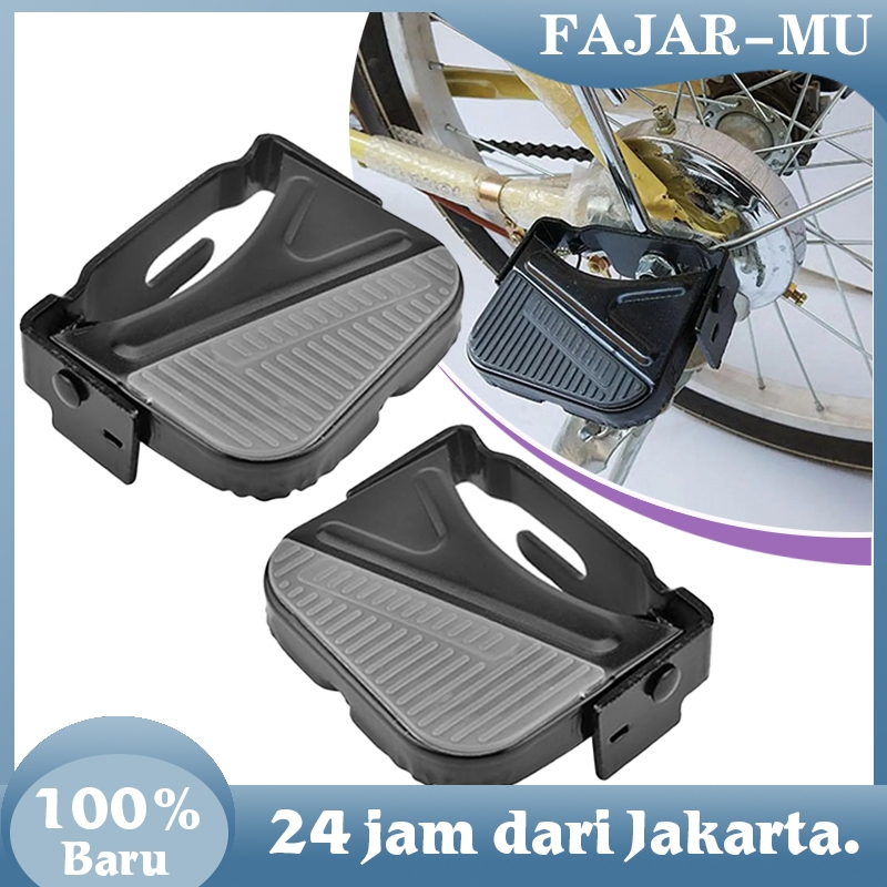 Footstep Sepeda Lipat / Sepasang Pijakan Belakang Sepeda / Pedal Sepeda Lipat