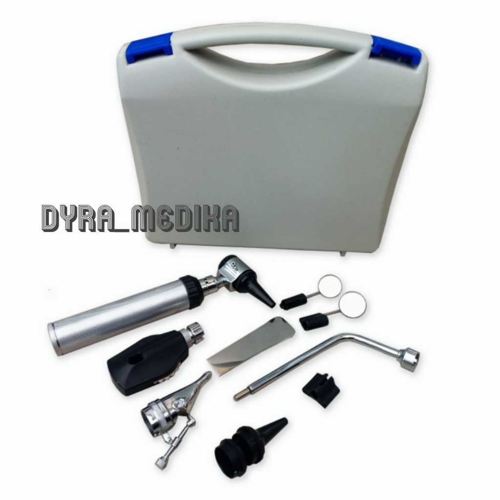 DIAGNOSTIC SET LED OTOSCHOPE + OPTHAIMOSCOPE/DIAGNOSTIC THT SET STAINLESS STEEL