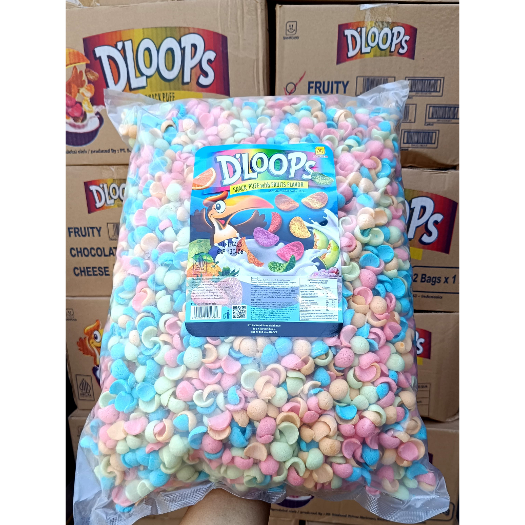 

Coco Crunch Rasa Fruty Snack Puff With Fruits Flavor 1Ball 1Kg Sereal Rasa Buah Cocok Untuk Sarapan