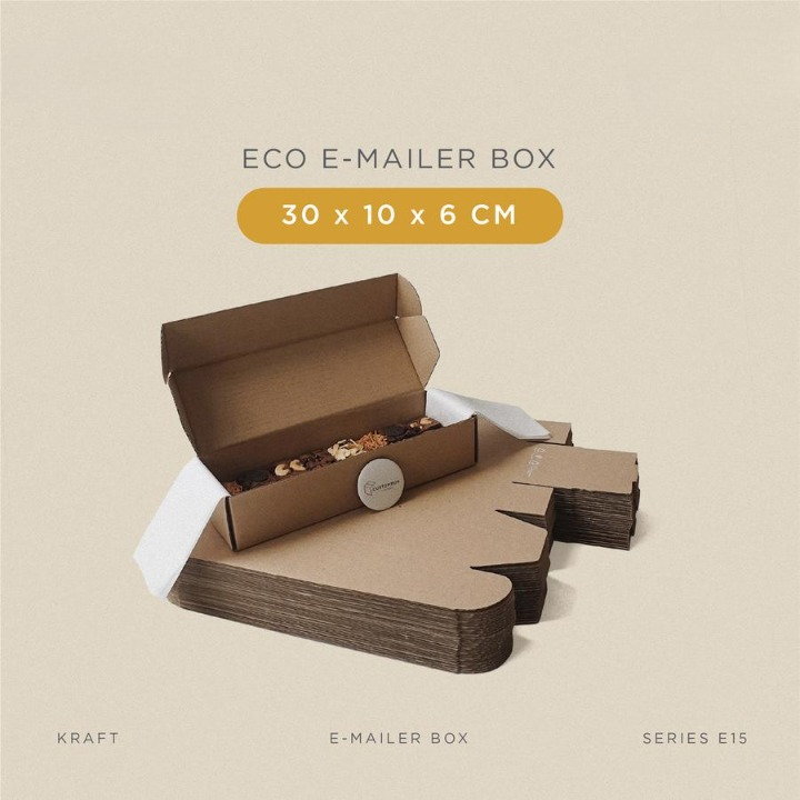 

Box Kotak Coklat Isi 1 Pcs Ukuran 30.0 x 10.0 x 6.0 Cm Box Kardus Cake Kue Kemasan Brownies