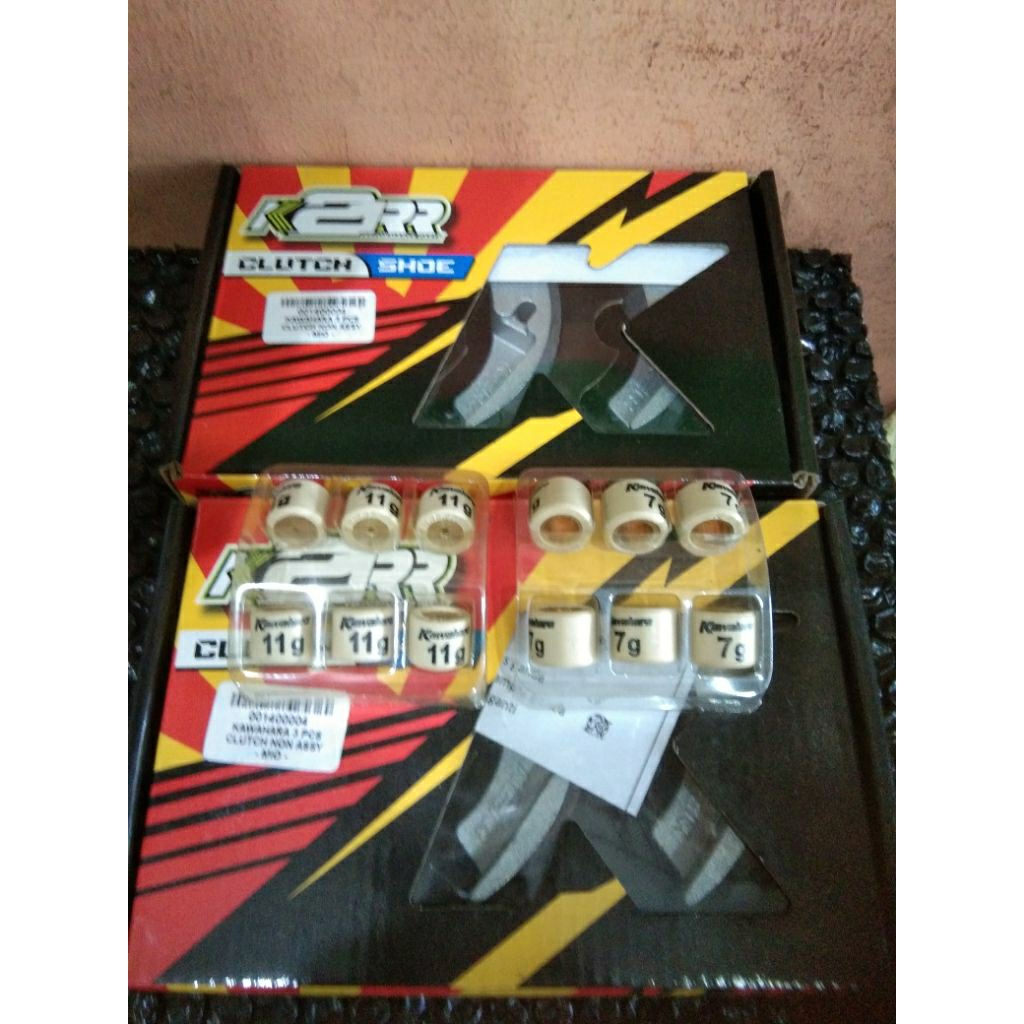 Kampas ganda yamaha Mio Kawahara set per sentri+roller