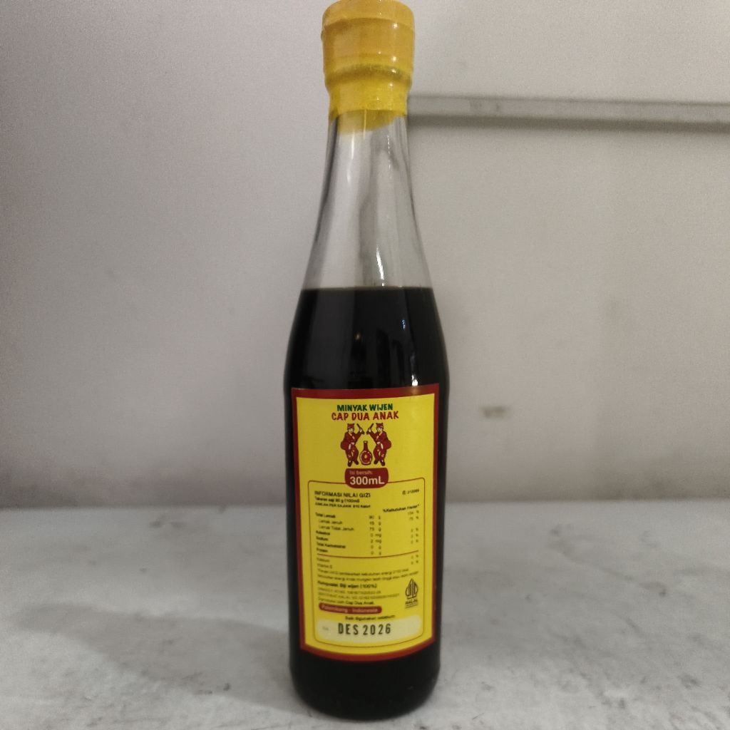 

Sesame Oil / Minyak Wijen Palembang Cap Dua Anak 300ml