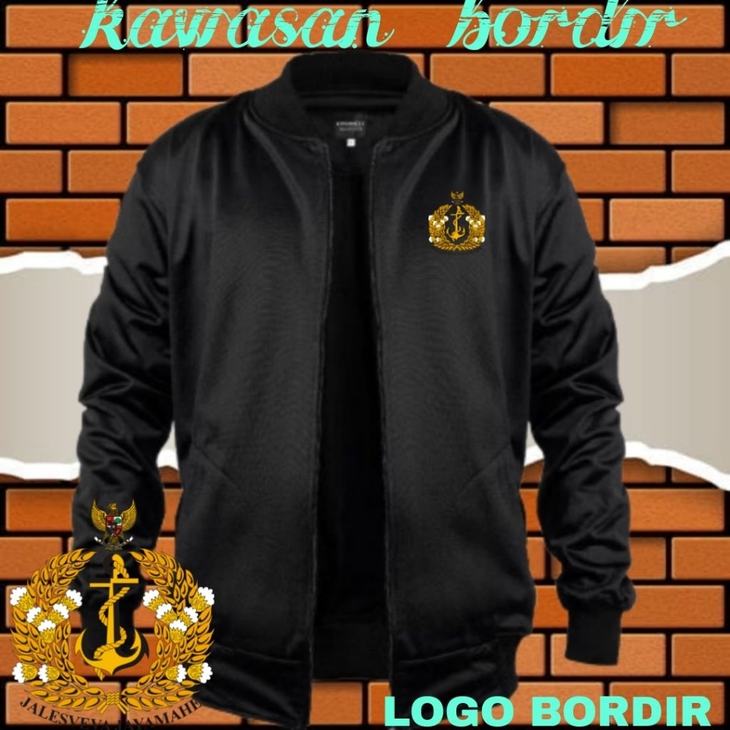 Terbaru jaket TNI AL bomber TNI AL jaket angkatan laut bomber angkatan Laut jaket bomber TNI angkata