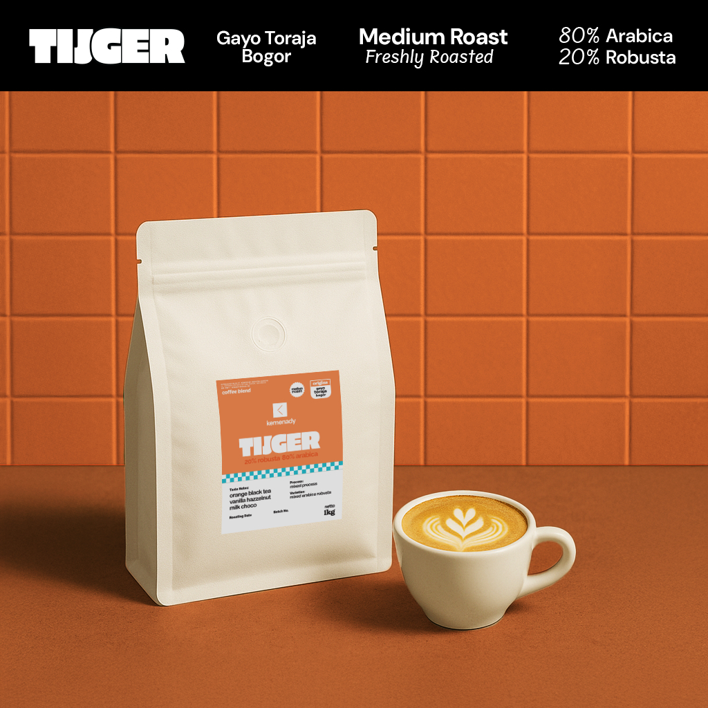

Kopi Tijger Blend 1Kg