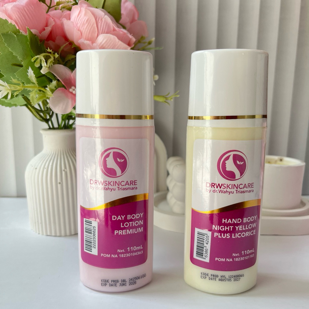 DRW SKINCARE PAKET LOTION YELLOW LICORICE PAKET LOTION PREMIUM PAKET HB DOSTING DRW BPOM