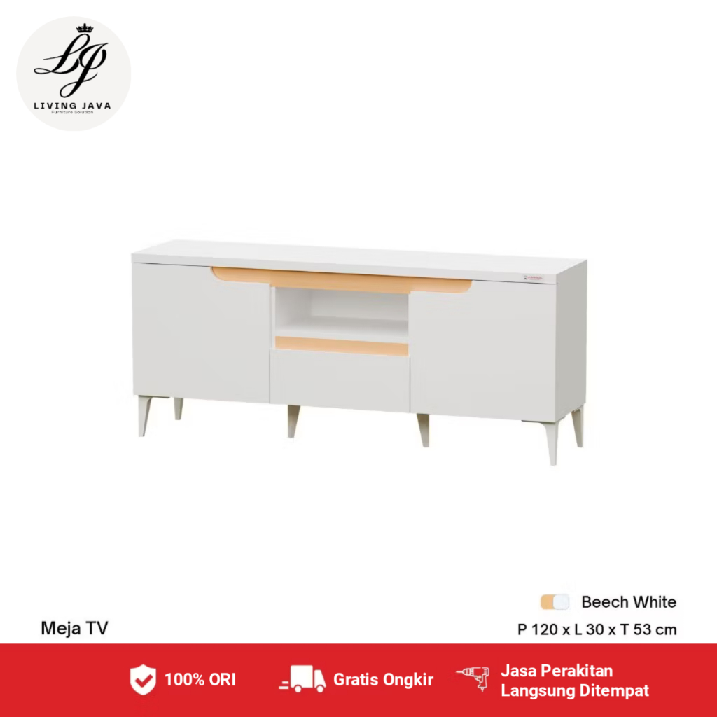 Living Java - Meja Tv Minimalis 120cm - Meja Tv Minimalis Modern 32inch